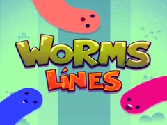 խաղ Worms Lines