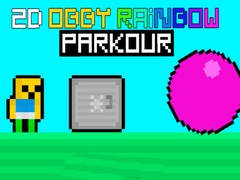 խաղ 2D Obby Rainbow Parkour