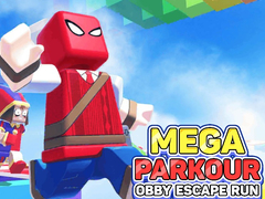 խաղ Mega Parkour: Obby Escape Run