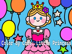 խաղ Color By Code: Little Princess