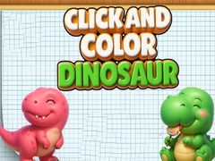 խաղ Click And Colors Dinosaurs