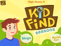 խաղ Kid Find Seasons