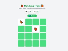 խաղ Matching Fruits