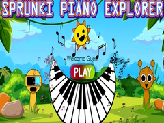 խաղ Sprunki Piano Explorer