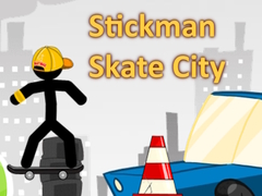 խաղ Stickman Skate City