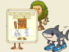 խաղ Tung Tung Sahur Coloring Book