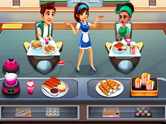 խաղ Cooking Cafe Food Chef