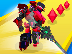 խաղ Robot Runner Fight