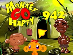 խաղ Monkey Go Happy 942