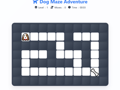 խաղ Dog Maze Adventure