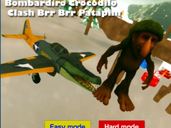 խաղ Bombardiro Crocodilo Clash Brr Brr Patapim