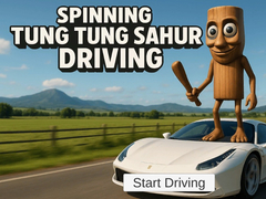 խաղ Spinning Tung Tung Sahur Driving