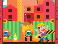 խաղ Construction Worker Bubble Shooter