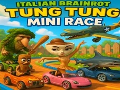 խաղ Italian Brainrot Tung Tung Mini Race