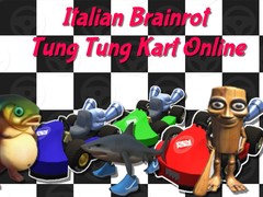 խաղ Italian Brainrot Tung Tung Kart Online