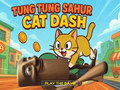 խաղ Tung Tung Sahur Cat Dash