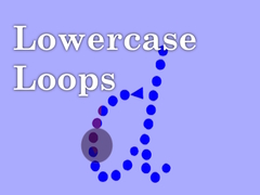 խաղ Lowercase Loops