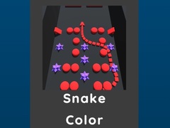 խաղ Snake Color