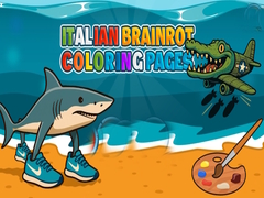 խաղ Italian Brainrot Coloring Pages