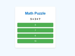 խաղ Math Puzzle