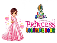 խաղ Back To School Princess Coloring Book