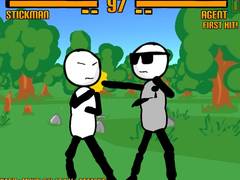 խաղ Stickman Gun - Less Fighting
