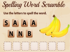 խաղ Spelling Word Scramble