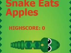 խաղ Snake Eats Apples