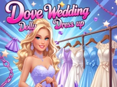խաղ Dove Wedding Dolly Dress Up