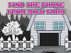 խաղ Find The Phone From Milk Farm