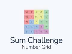 խաղ Sum Challenge Number Grid