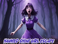 խաղ Haunted Shout Girl Escape