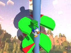 խաղ Chicken Jockey Helix Jump