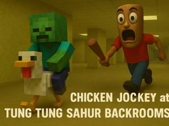 խաղ Chicken Jockey at Tung Tung Sahur Backrooms