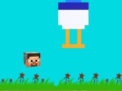 խաղ Chicken Jockey Flappy Minecraft