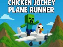 խաղ Chicken Jockey Plane Runner