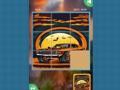 խաղ Monster Truck Sliding Puzzles
