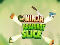 խաղ Ninja brainrot Slice