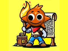խաղ Sprunki Torches Maze