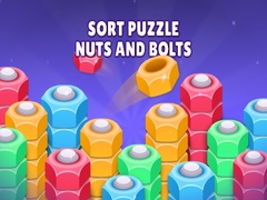 խաղ Sort Puzzle Nuts and Bolts
