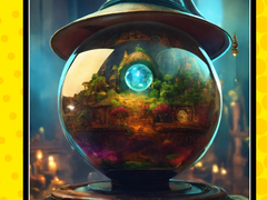 խաղ Wizard Jigsaw Puzzle