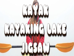 խաղ Kayak Kayaking Lake Jigsaw
