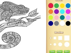 խաղ Adult Animal Coloring Book for Kids
