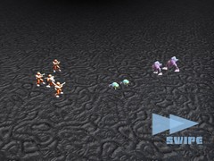խաղ Stickman Aliens Battle Simulator