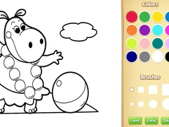խաղ Baby Farm Animals Coloring Book for Kids