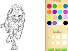 խաղ Wild Animals Coloring Book