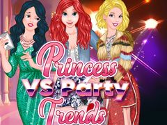 խաղ Princess vs Party Trends