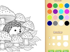 խաղ Cartoon Animal Coloring Book for Kids