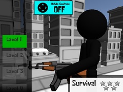խաղ Stickman Gun Shooter 3D