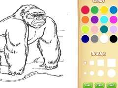 խաղ Zoo Animals Coloring Book for Kids